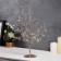 LED bush "Leaves" 35 × 26 × 3 cm, 10 LED, constant glow, from batteries CR2032x2 (included), glow warm white