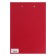 A tablet with A4, 2 mm clamp, calligrata durable, cardboard/boumville, red (clipboard)