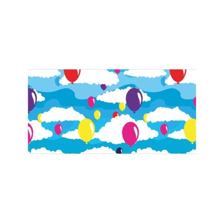 Basket for toys "Ball rainbow, size 35x50 cm-1