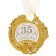 Wedding medal on the postcard "Linen Wedding", 8.5 x 8 cm
