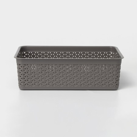 Universal basket Wenge, 2.25 l, 25.7 × 15.8 × 8 cm, color gray color-2