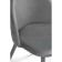 ALDO 1 Metal/velor, gray/gray 50x50x78 cm stool