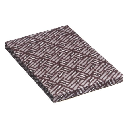 Telephone book A5, 64 sheets DEVENTE.Wild, hard -leather cover, cream block 70 g/m2, dark brown-4