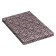 Telephone book A5, 64 sheets DEVENTE.Wild, hard -leather cover, cream block 70 g/m2, dark brown