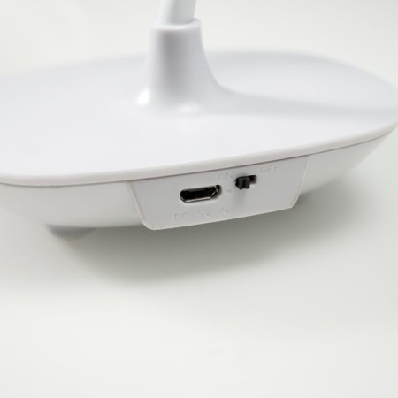 Sensory table lamp 16763/1 LED 3W 6000K USB AKB White 11x8x41 cm Risalux-7