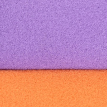 Animal mattress, bilateral, 87 x 70 cm, orange/lilac-4
