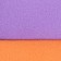 Animal mattress, bilateral, 87 x 70 cm, orange/lilac