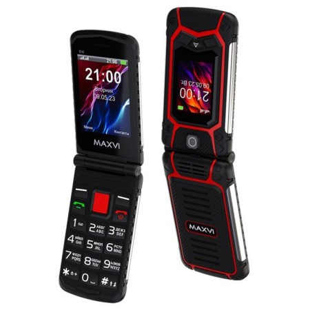 MaxVi E10 Red smartphone