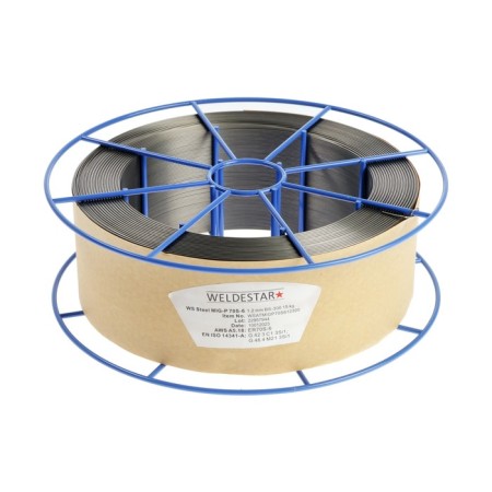 Weldestar Steel, MIG-P 70S-6, polished, D = 1.2 mm, 15 kg