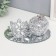 Souvenir glass "Lotus and apple on the mirror" 10.5x14x19 cm