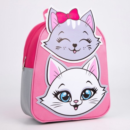 School textile "kittens", with stripes, 27x23 × 10 cm-1