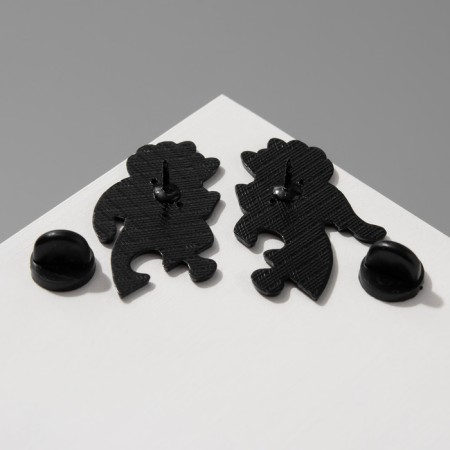 Icons-strips "Koto-Angels" puzzle, colored in ferrous metal-3
