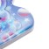 Notebook Gift Book on the comb 80l, line, color block, PVC Bunny PVC cover (10x10.5cm) 10539
