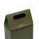 Box package with a handle, green, 15 x 10 x 6 cm