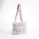 Bag Cross-Bodi with a zipper, gray color