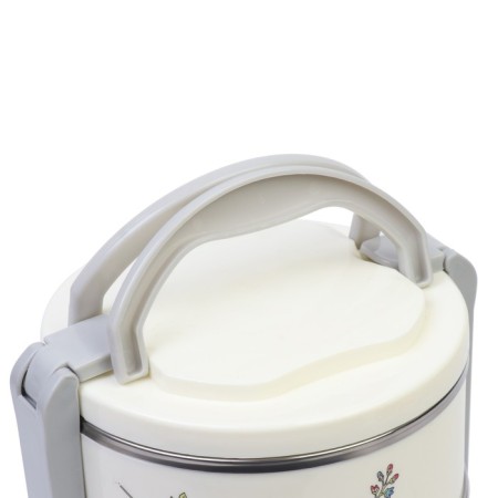 Lunch-Box "Ivyer", 2.1 l, 16 x 24 cm, white-4