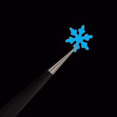 Sequins for decor "Winter", blue-2
