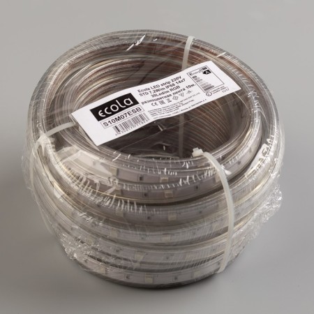 Ecola LED strip 14 × 7 mm, 10 m, IP68, SMD5050, 30 LED/m, 7.2 W/m, 220 V, RGB-6