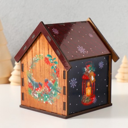 Tea house "heat and comfort" 10.5x9.5x12 cm-2