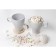Coramic deed COFFEE BREAK, 280 ml, white color