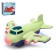 The aircraft "liner", light and sound, works from batteries, color mix