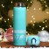 Thermos "New Year" turquoise, 450 ml