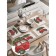 A set of napkins for setting the table “The Christmas tree is in a hurry to celebrate”, rectangular, rounded edges, size 30x46 cm, 4 pcs
