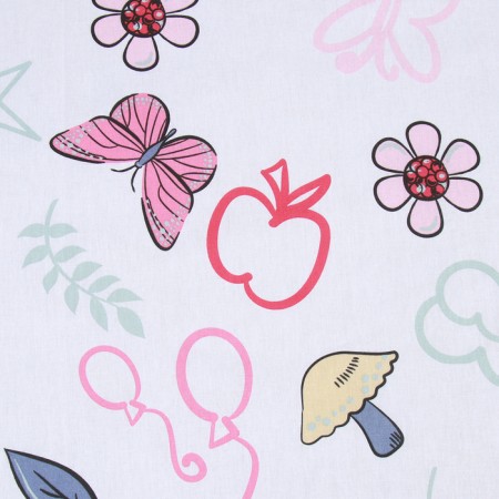 The sheet "Fairy Forest" My Little Pony 150x214 cm, 100% cotton, calico-1