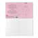A notebook of 18 sheets in the Erichkrause "Classic", the cover coated cardboard, an offset unit, pink