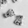 Busina for creativity Metal "Elephant with a throne on the back" silver 1.9x1.4 cm