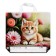 Package "Red Kitten", polyethylene with a loop pen, 37 x 34 cm, 70 μm