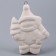 Christmas tree decoration for coloring "Snowman with a Christmas tree" with a suspension, brush