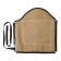 Pro lining for IPO, leather, protective, with solid gear, jute, mix of flowers
