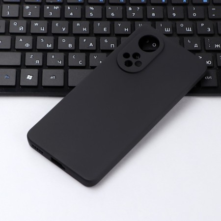 Innovation cover, for Honor 50, silicone, matte, black-2