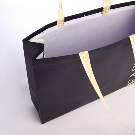 Bag without fastening, blue color-2