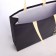 Bag without fastening, blue color