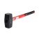 Matrix 10976 sledgehammer, fiberglass rubberized handle 600 mm, 4000 g