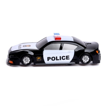 Anti -gravity machine "Police", radio control, battery, drives along the walls-1