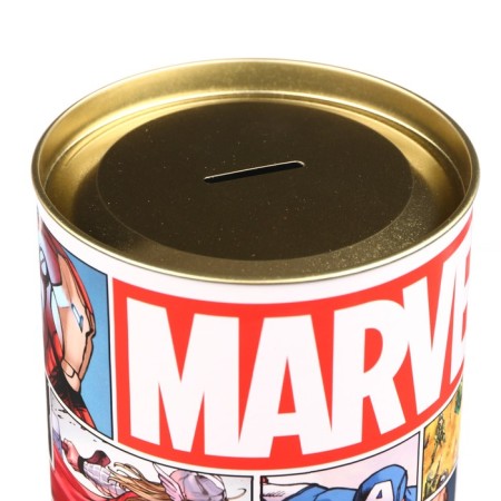 Копилка металлическая, 20,5 см х 12 см х 12 см, XXL "MARVEL", Мстители-4
