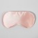 Silk sleep mask, 20 × 10.5 cm, elastic band is single, pink color