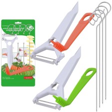 A set for spiral cutting vegetables multiple, 6 items