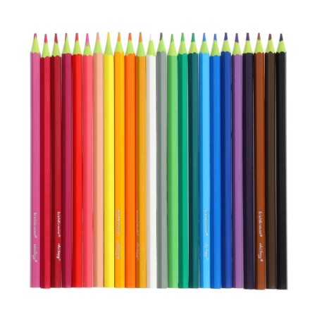 Pencils 24 Colors Erichkrause ArtBerry premium, plastic, hexagonal, 2.6 mm griffle, cardboard packaging, euro -handle-6