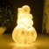 Night-night "Cosmonaut on the Moon" LED from 3xlr44 batteries white-black 10x10x17 cm