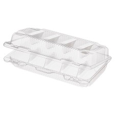 A container with an insoluble cover of RK-25s5 (T), rectangular, size 25.8 x 15.5 x 6.5 cm, volume of 1.6 liters