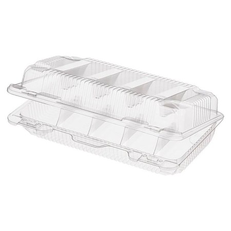 A container with an insoluble cover of RK-25s5 (T), rectangular, size 25.8 x 15.5 x 6.5 cm, volume of 1.6 liters