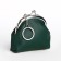 Women's wallet on the farmar, green color