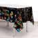 Grinding “Happy Birthday”, 137 × 183 cm, black