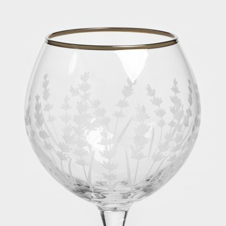 Set of glass jackets "Lavender", 350 ml, 6 pcs-3