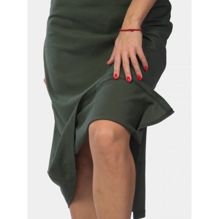 Women's dress Pretty Smart, size 44, Khaki color-5