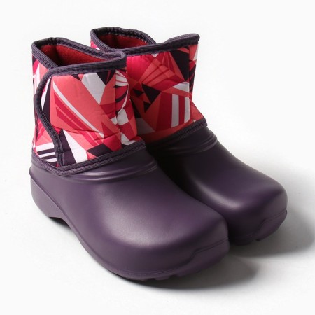 Half -saps of women's demi -season "Chloe" eggplant/pink, 40